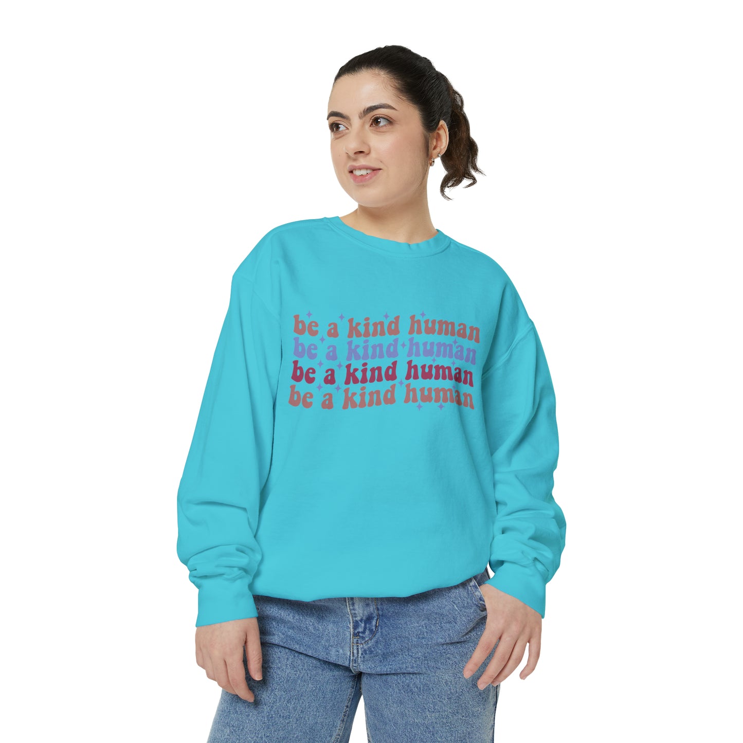Be a kind Human Sweatshirt | Retro Sweatshirt