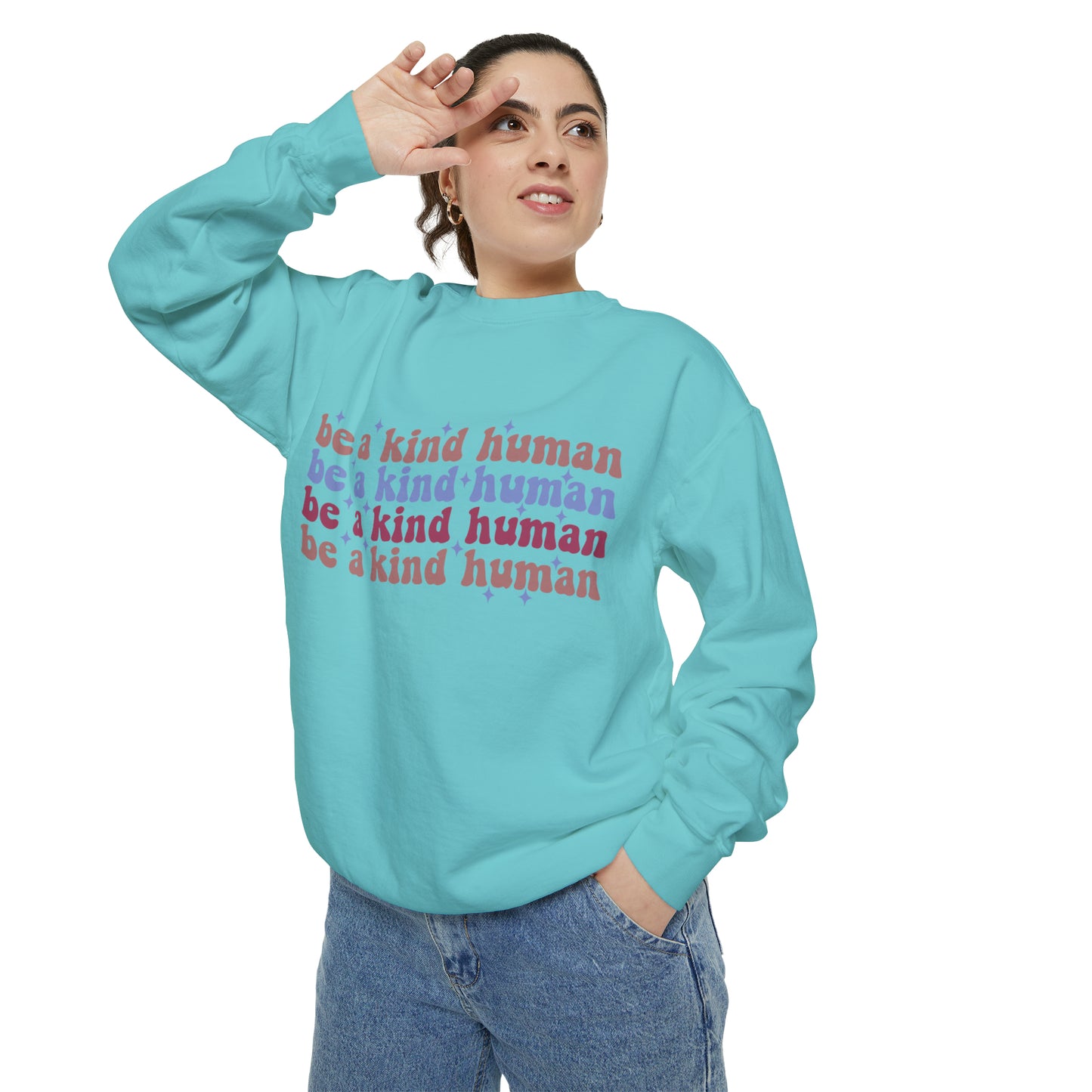 Be a kind Human Sweatshirt | Retro Sweatshirt