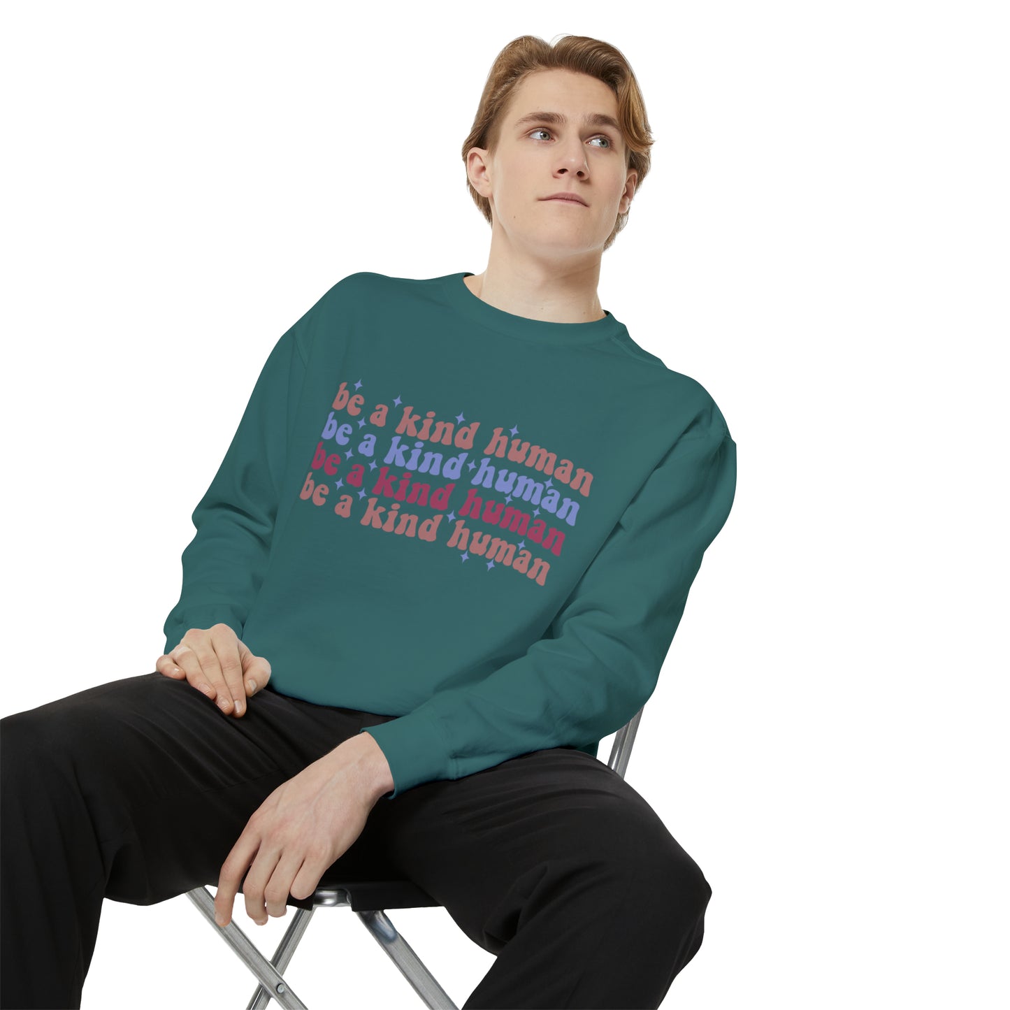 Be a kind Human Sweatshirt | Retro Sweatshirt