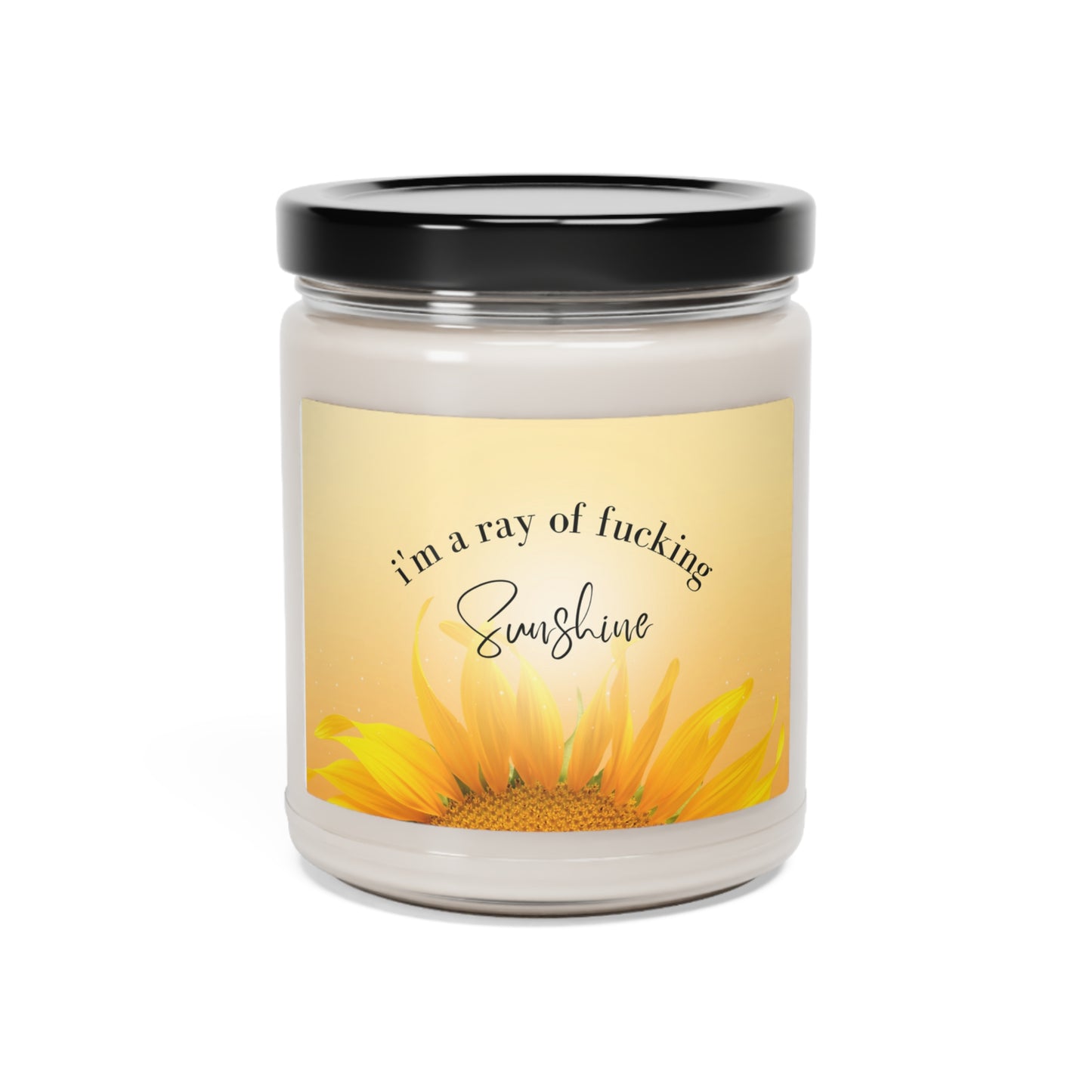 I'm a Ray of Fucking Sunshine Scented Soy Candle