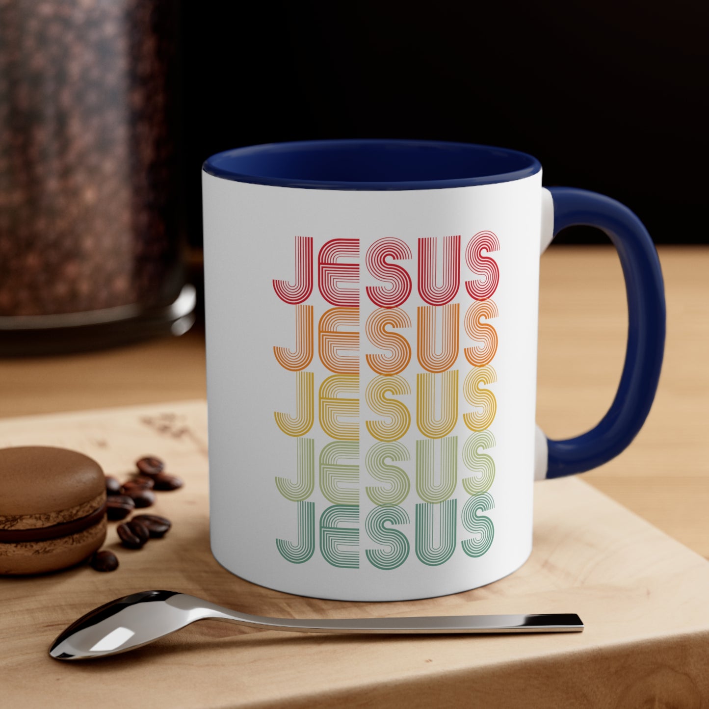 RETRO JESUS Boho Coffee Mug