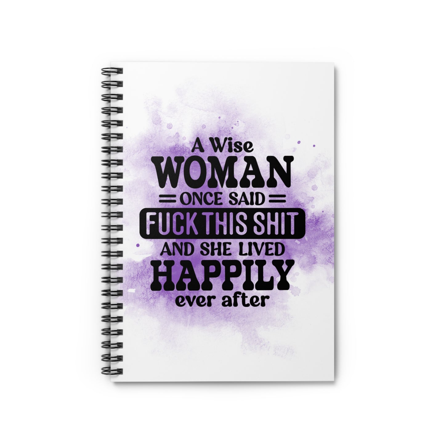 Fuck this Shit | PurpleSplash Spiral Notebook