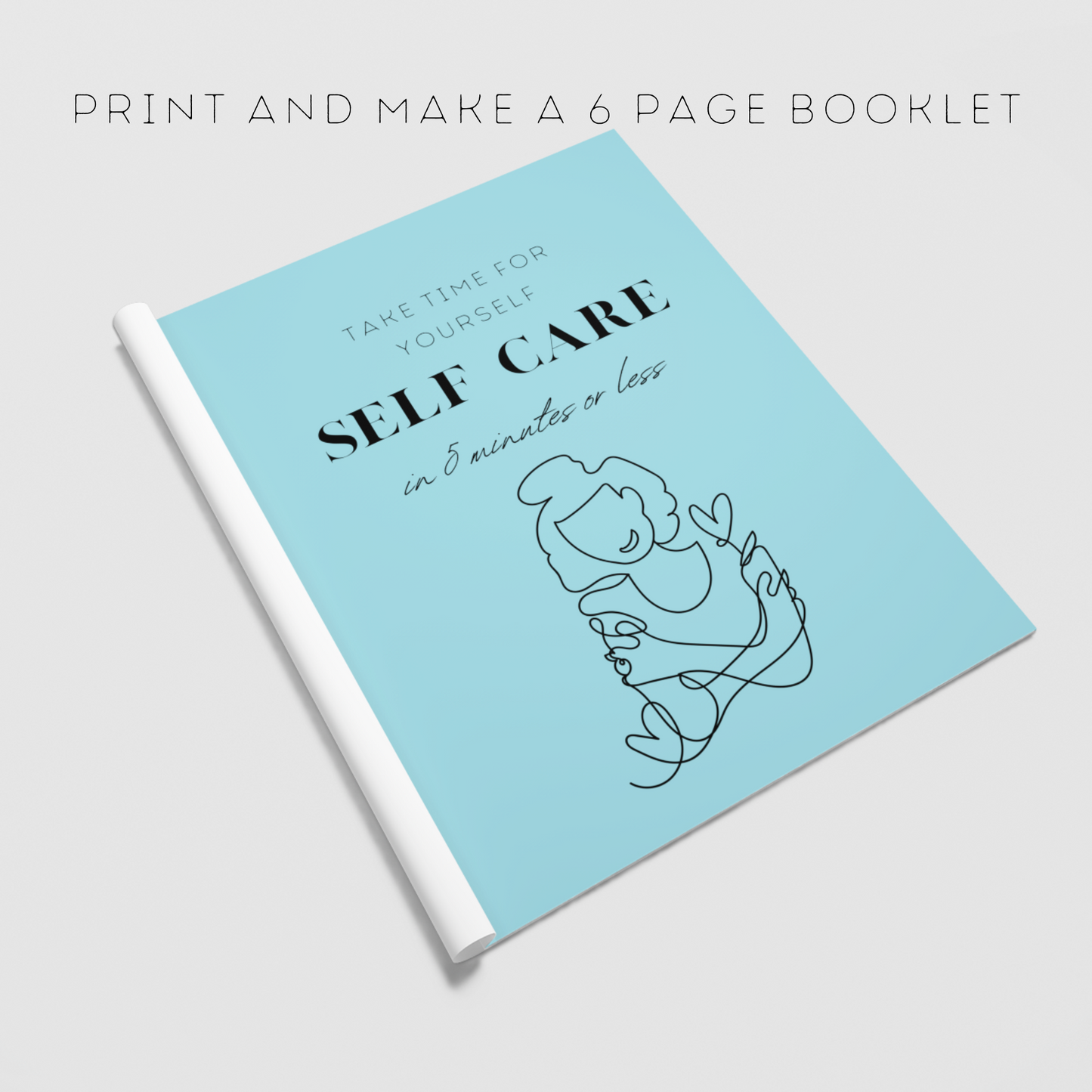 Quick Bliss Self Care Poster Set | 5 Minute Self Care Ideas | 30 Self Care Ideas | Printable Instant Download