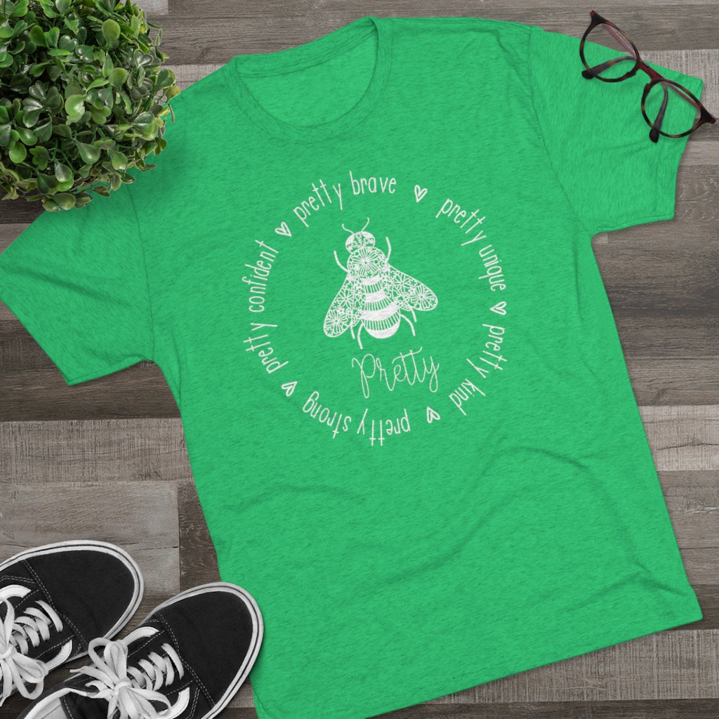 Honey Bee Pretty Shirt- Crewneck | Positivi-tee | Christian Shirt