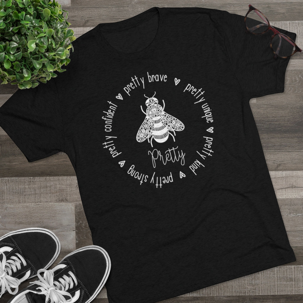 Honey Bee Pretty Shirt- Crewneck | Positivi-tee | Christian Shirt