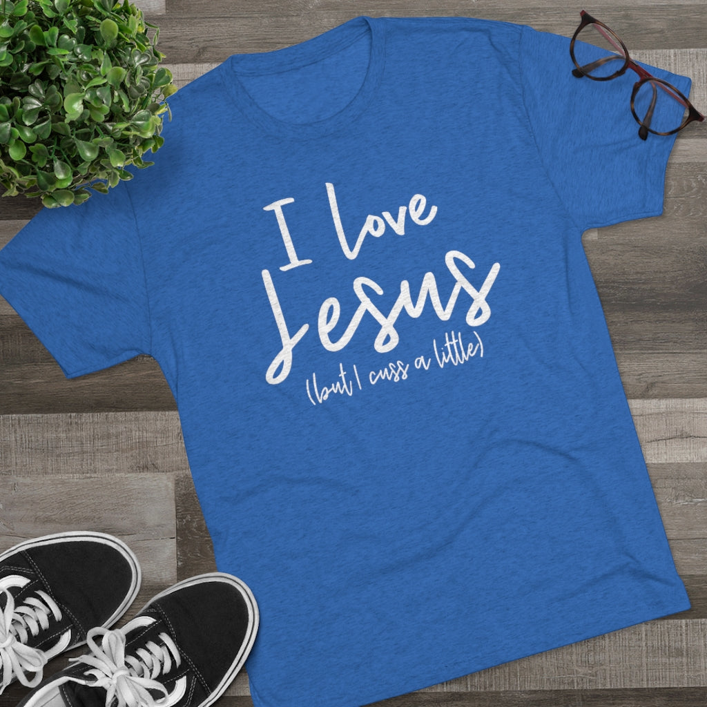 I Love Jesus But I Cuss A Little Shirt | Funny Christian Shirt