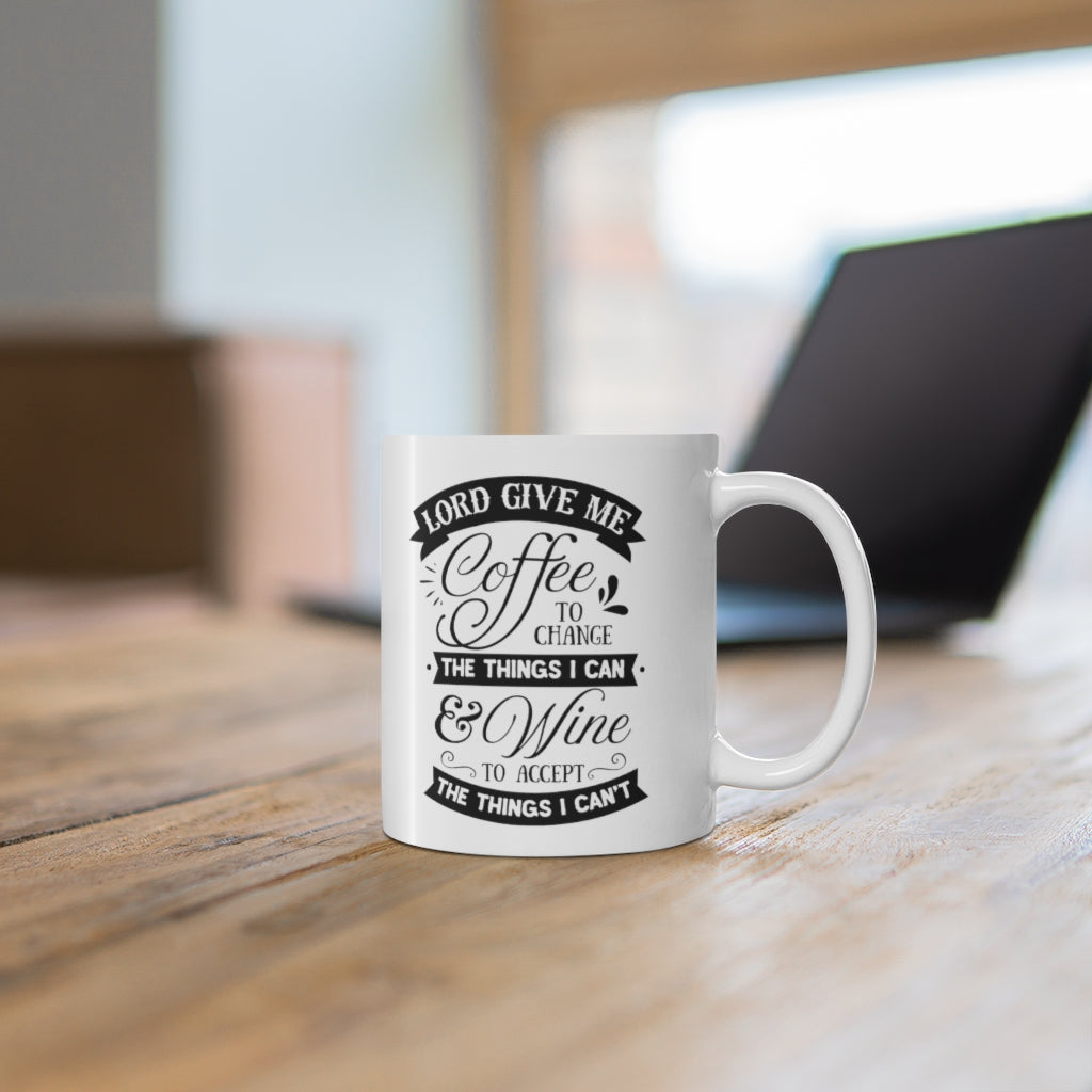 Lord Give Me Coffee | Small Coffee Mug