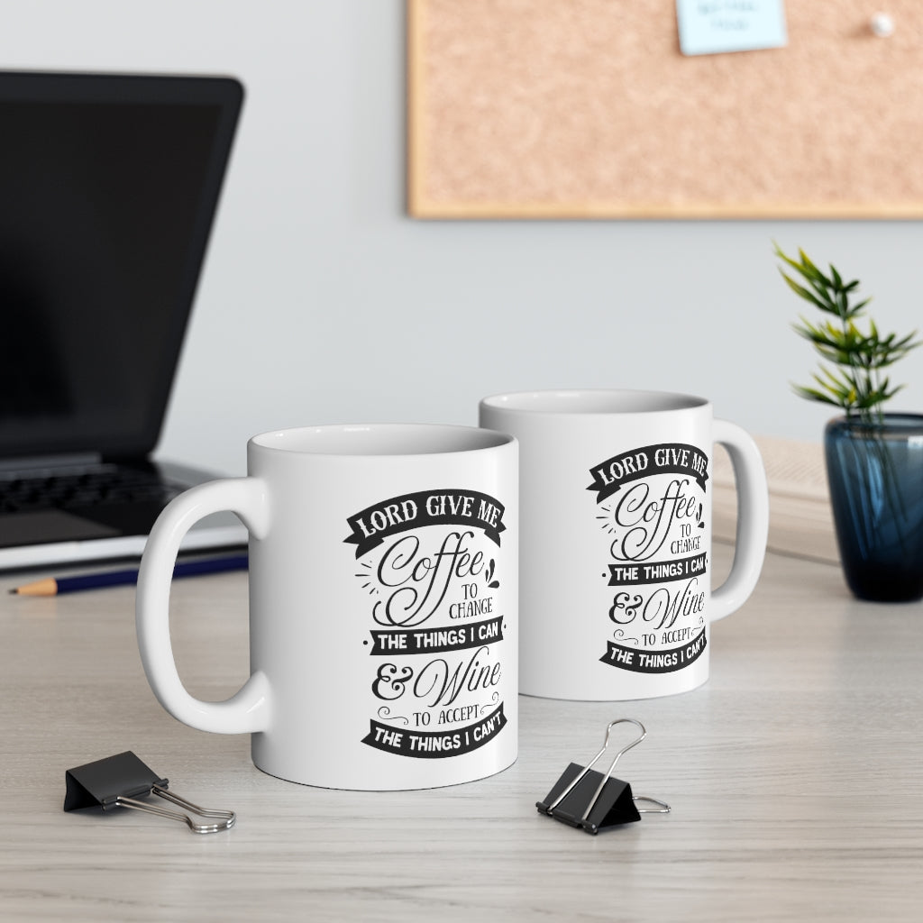 Lord Give Me Coffee | Small Coffee Mug