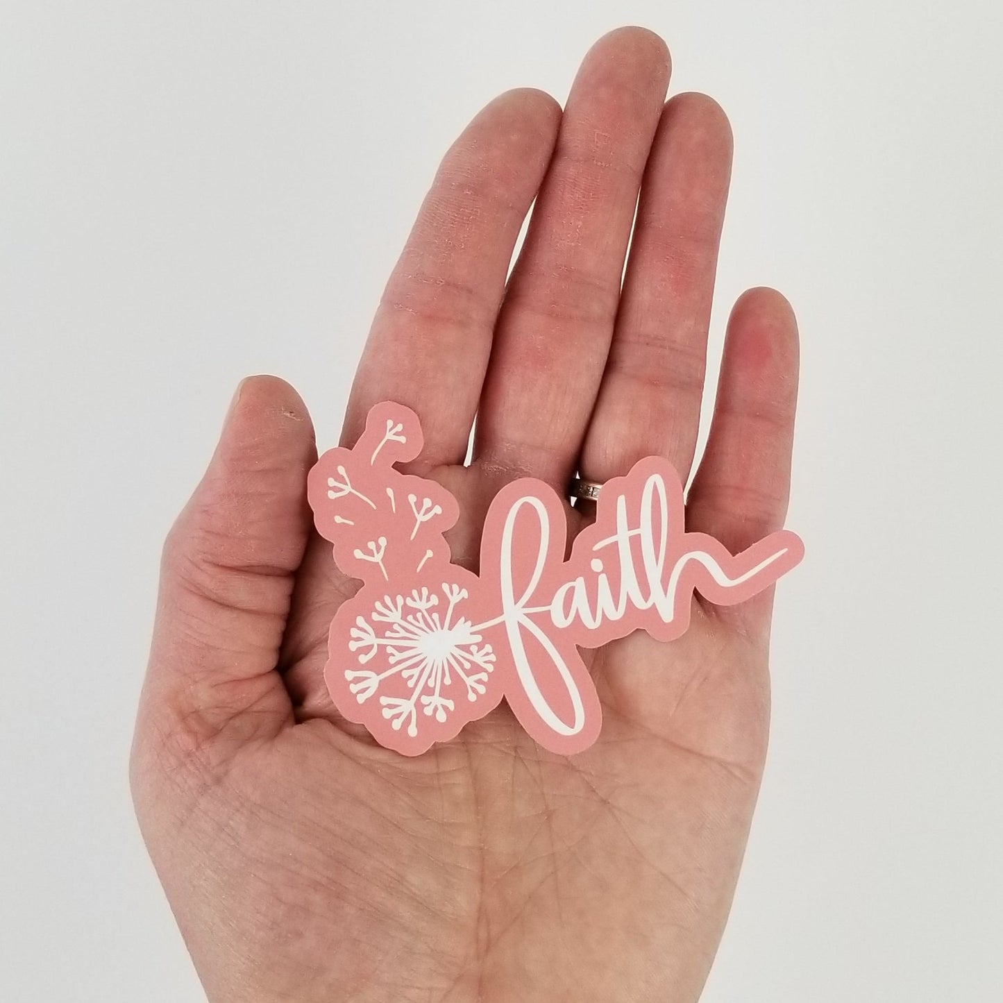 faith sticker | Christian Sticker | Faith dandelion sticker