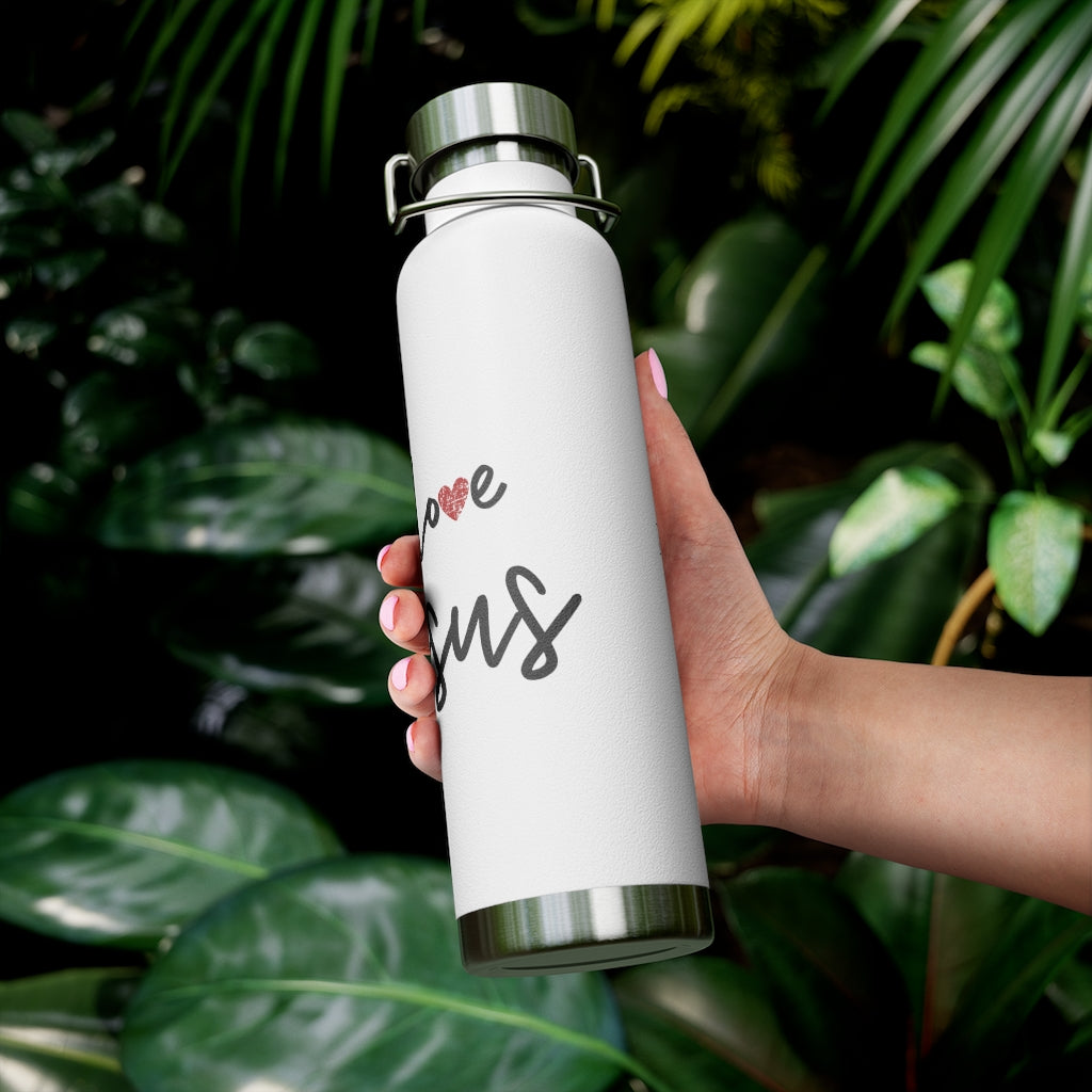 I love Jesus but I cuss a little Insulated Bottle | Christian Inspired Water Bottle | Christian Humor