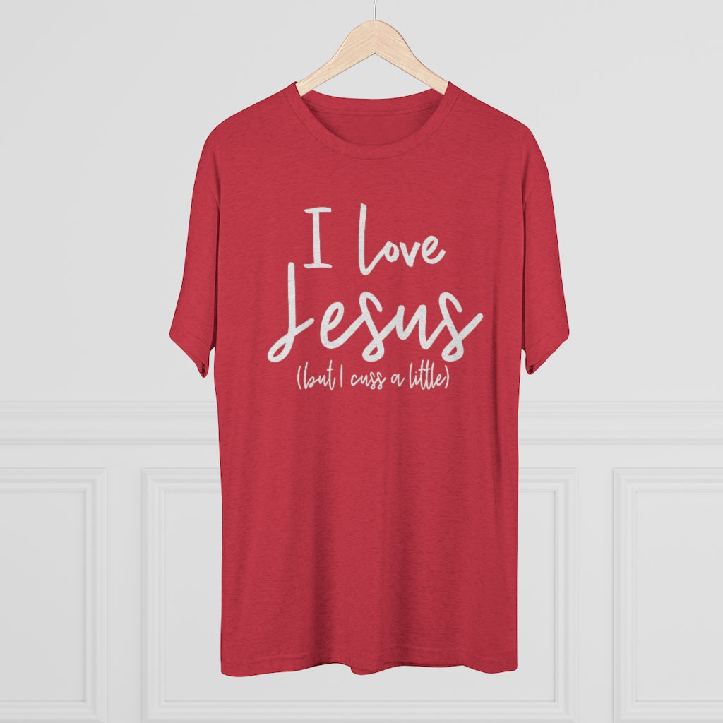I Love Jesus But I Cuss A Little Shirt | Funny Christian Shirt