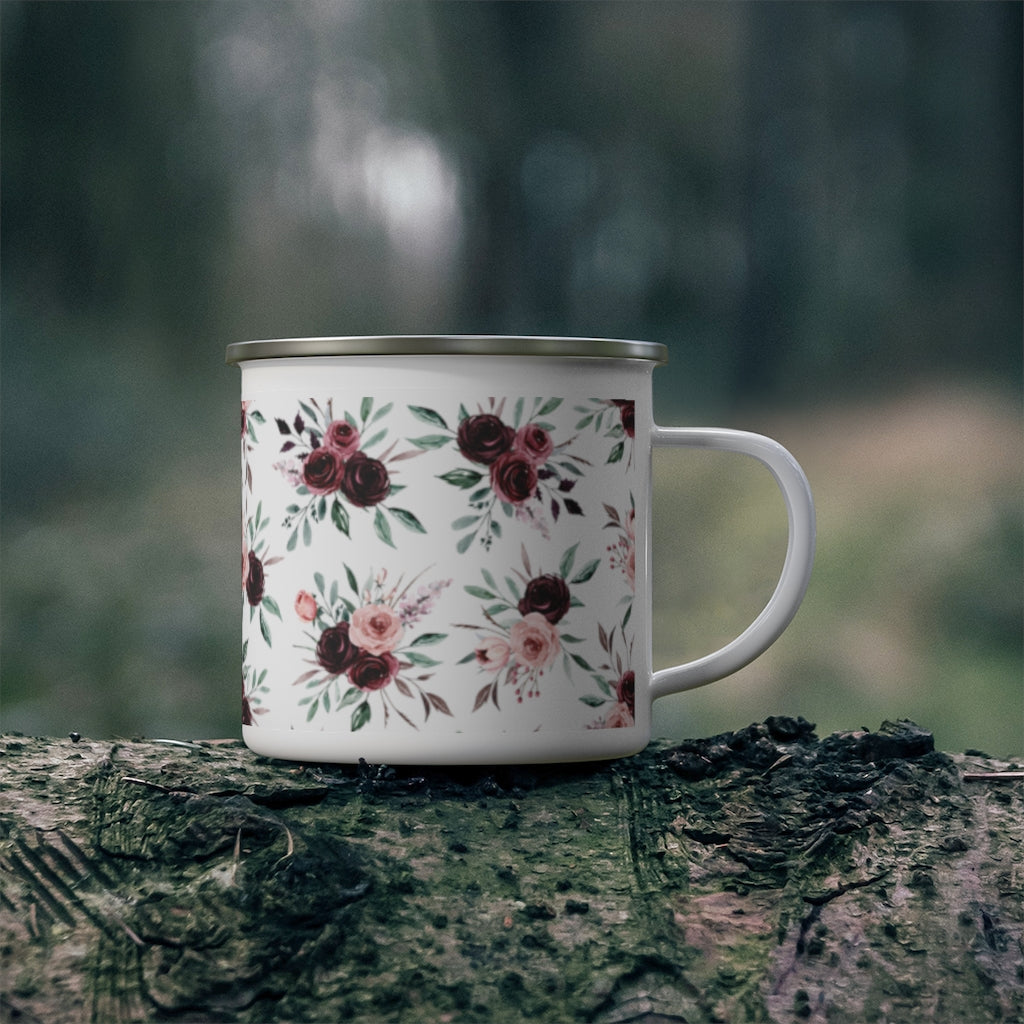 floral camp mug | coffee mug