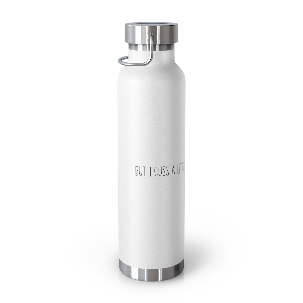 I love Jesus but I cuss a little Insulated Bottle | Christian Inspired Water Bottle | Christian Humor