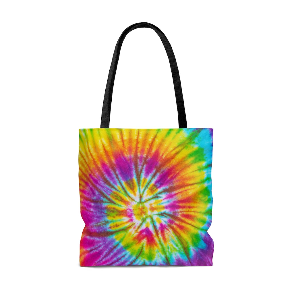 Jesus Vibes Tote | Large Tote Bag | Tie Dye Bag