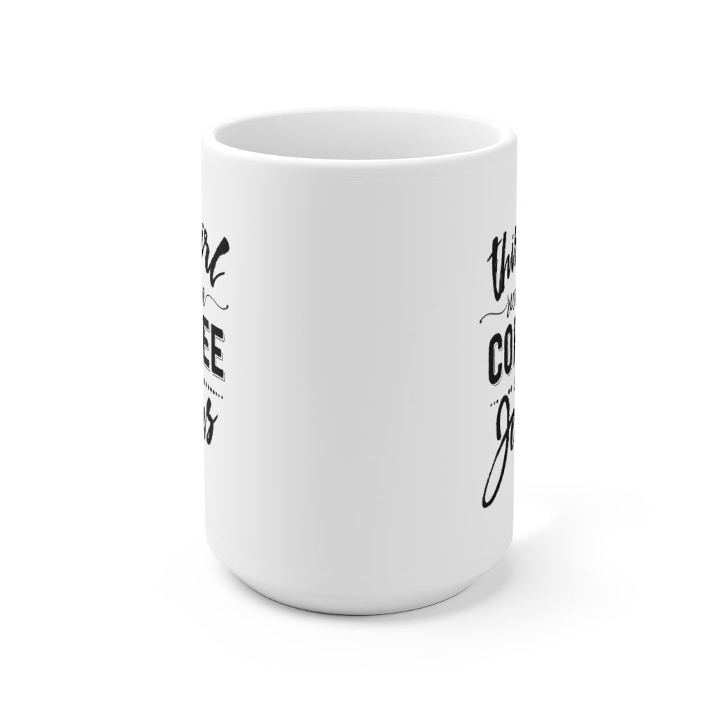 This Girl Runs on Coffee and Jesus | Coffee Mug