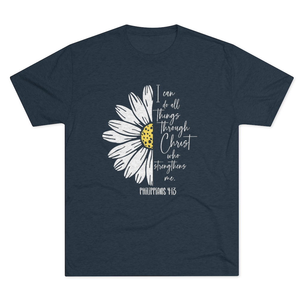 I Can do All Things through Christ Crewneck Positivi-tee | Christian Shirt
