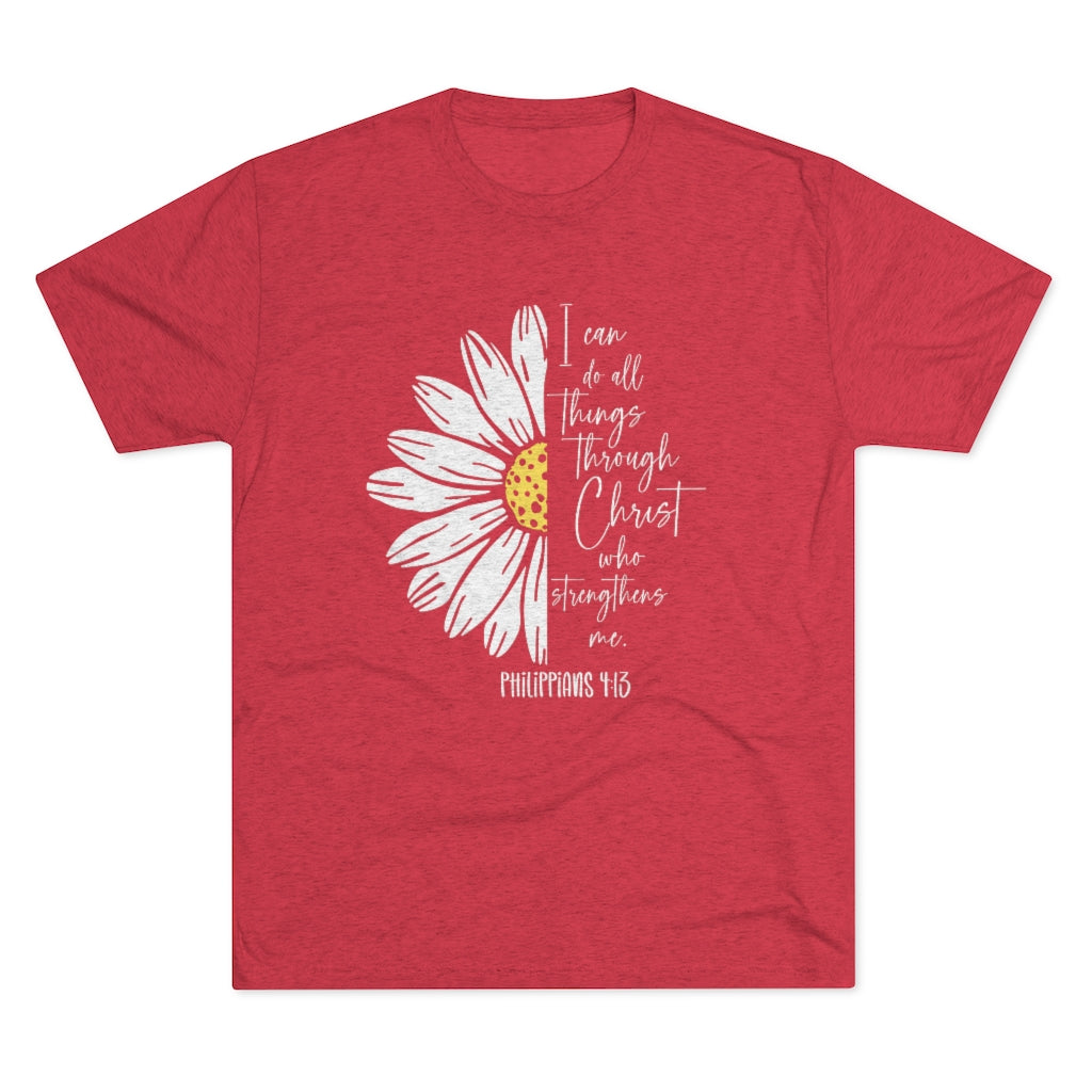 I Can do All Things through Christ Crewneck Positivi-tee | Christian Shirt