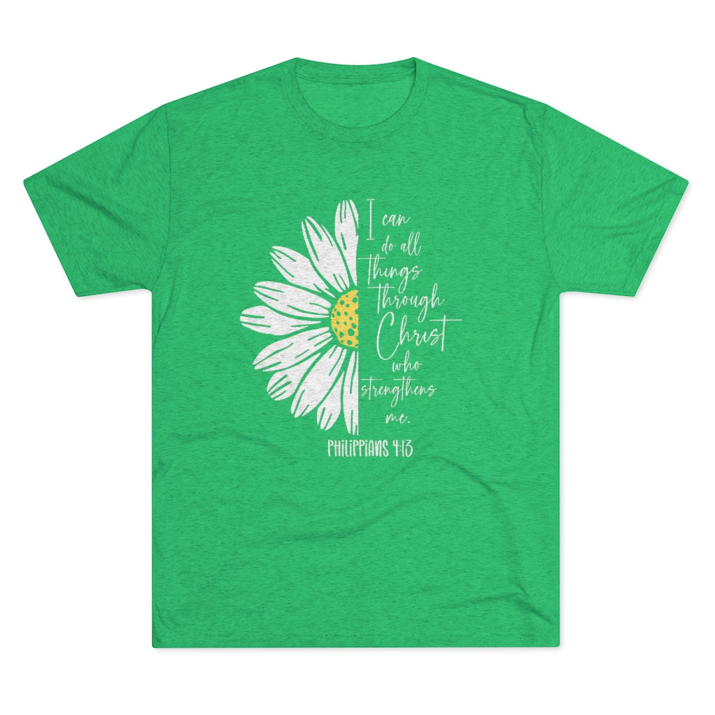 I Can do All Things through Christ Crewneck Positivi-tee | Christian Shirt