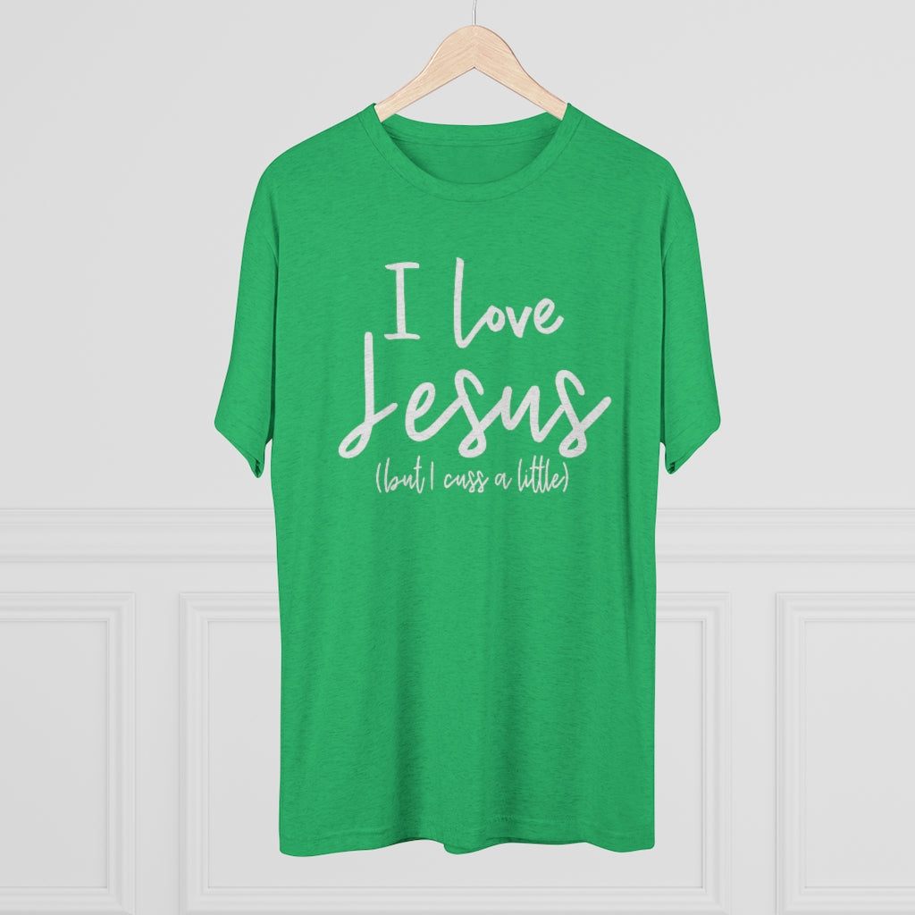 I Love Jesus But I Cuss A Little Shirt | Funny Christian Shirt