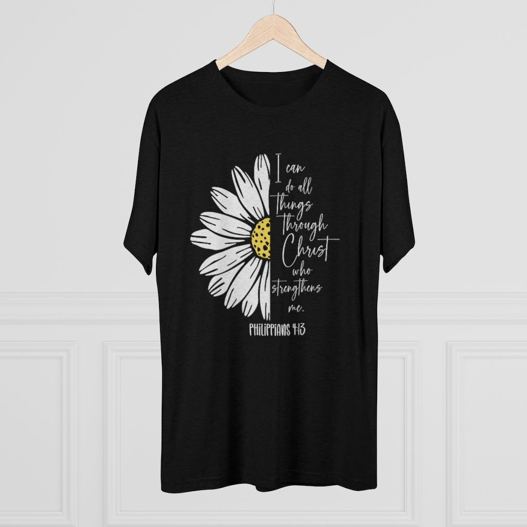 I Can do All Things through Christ Crewneck Positivi-tee | Christian Shirt