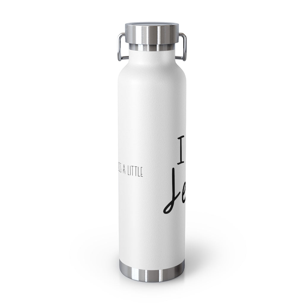 I love Jesus but I cuss a little Insulated Bottle | Christian Inspired Water Bottle | Christian Humor
