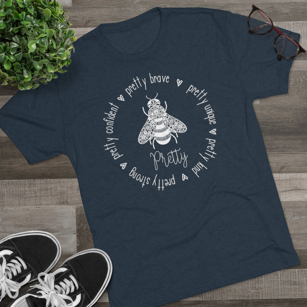 Honey Bee Pretty Shirt- Crewneck | Positivi-tee | Christian Shirt