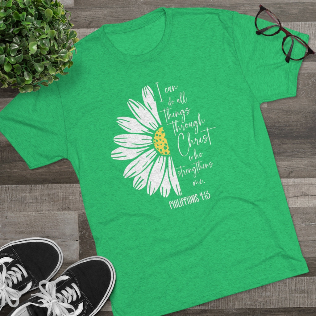 I Can do All Things through Christ Crewneck Positivi-tee | Christian Shirt