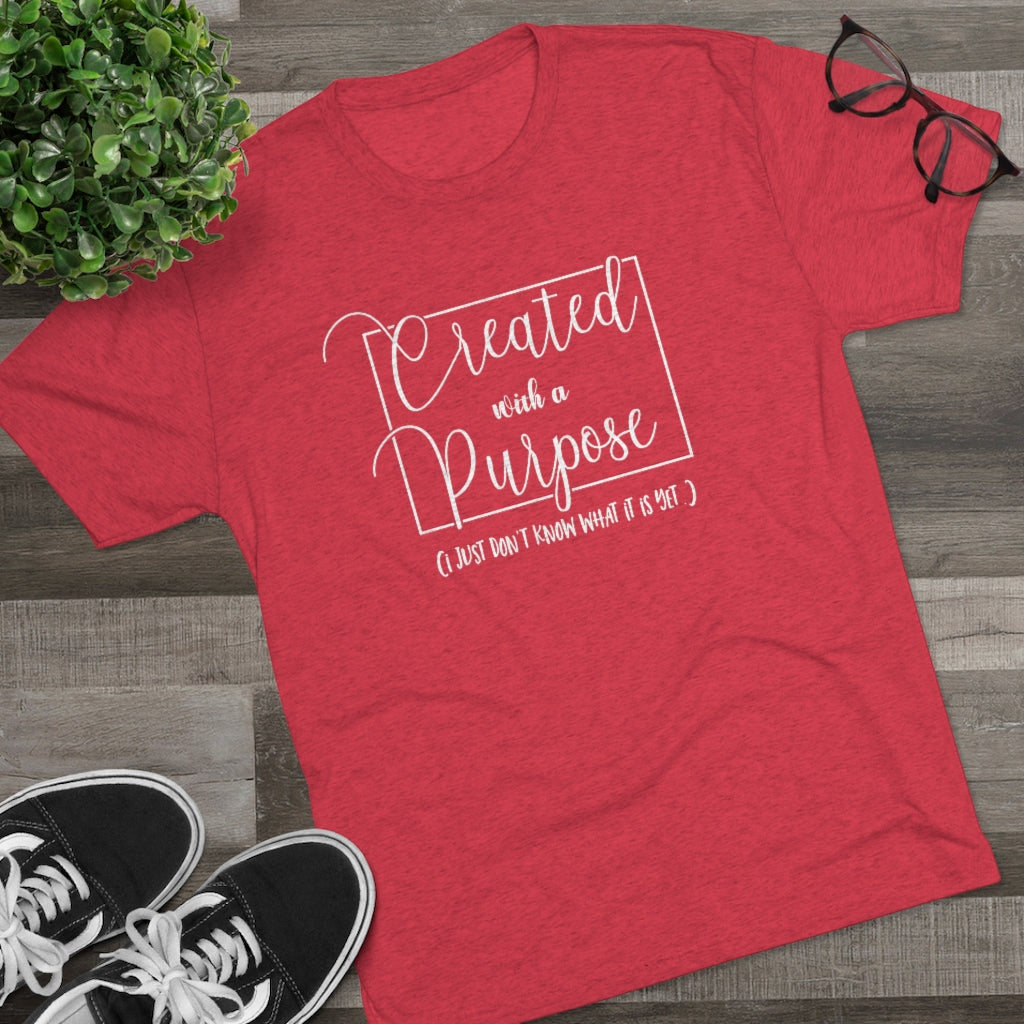 Created with a Purpose Shirt | Funny Tee