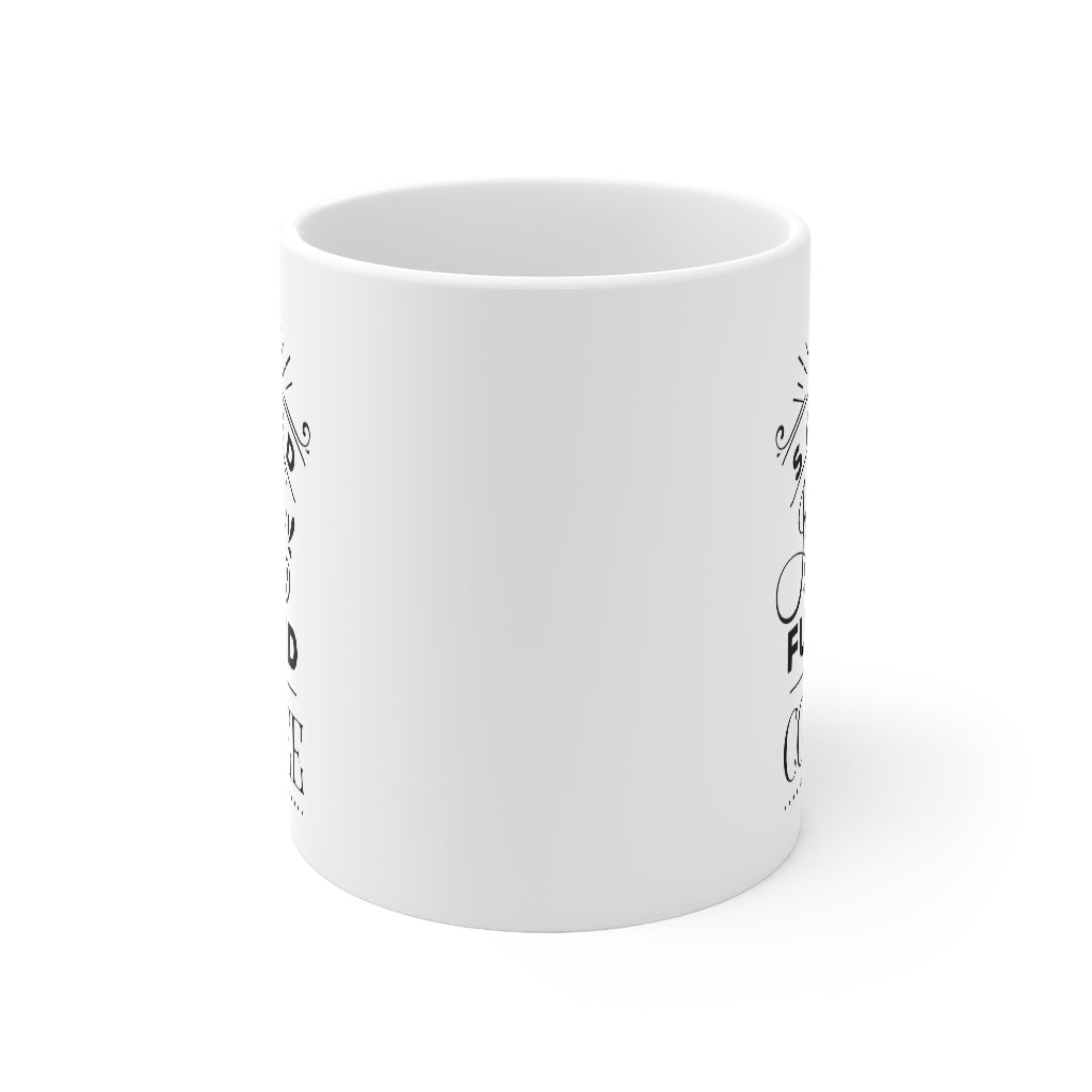 Saved By Jesus Fueled by Coffee | Coffee Mug