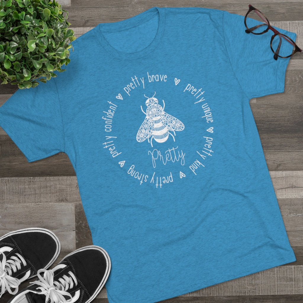 Honey Bee Pretty Shirt- Crewneck | Positivi-tee | Christian Shirt