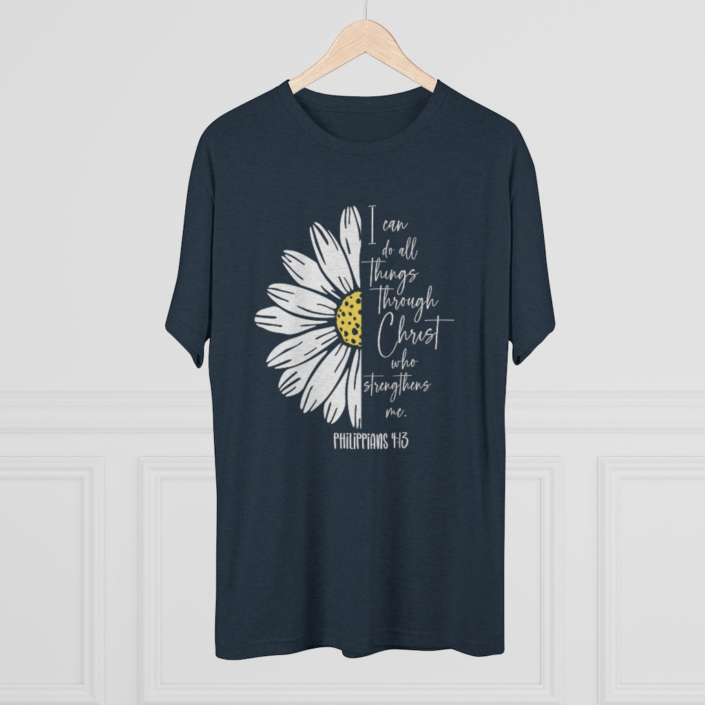 I Can do All Things through Christ Crewneck Positivi-tee | Christian Shirt