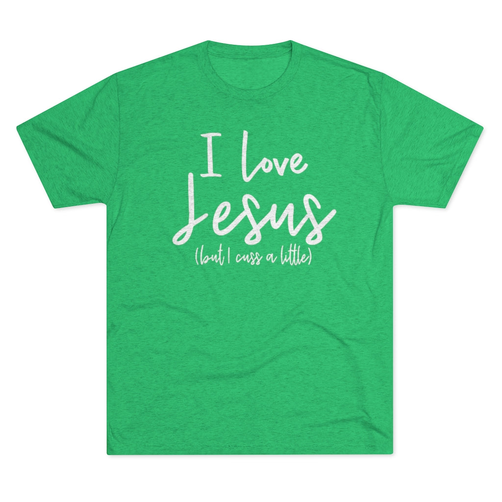 I Love Jesus But I Cuss A Little Shirt | Funny Christian Shirt