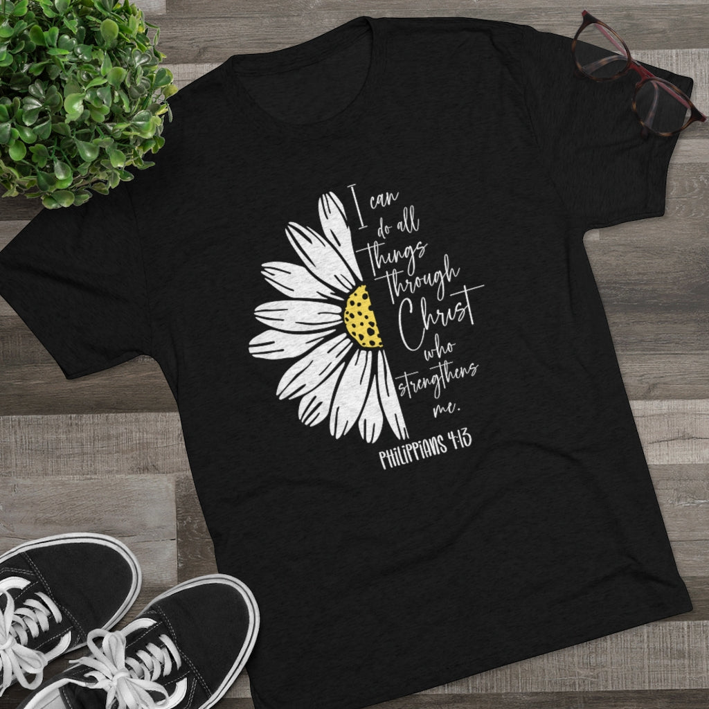 I Can do All Things through Christ Crewneck Positivi-tee | Christian Shirt