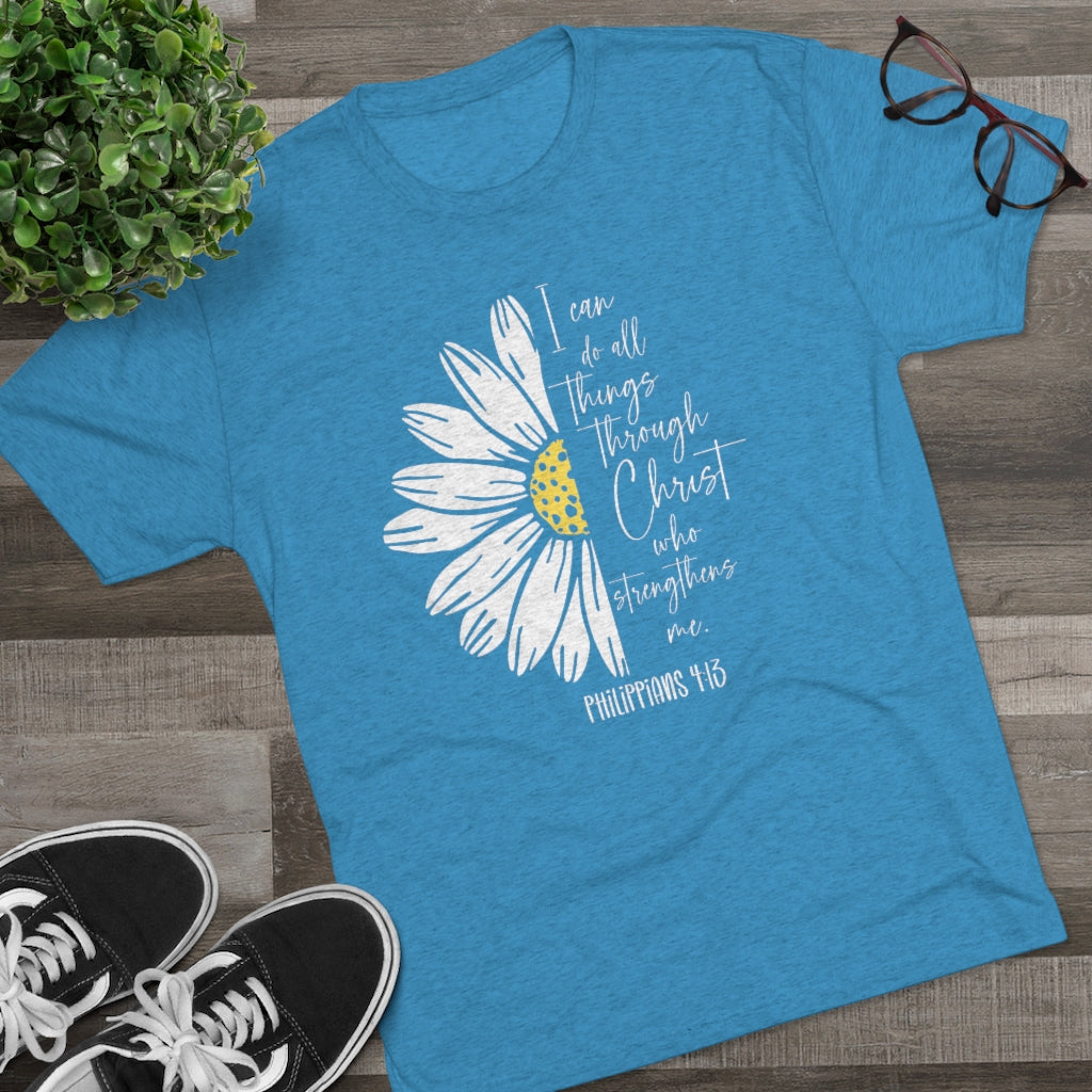 I Can do All Things through Christ Crewneck Positivi-tee | Christian Shirt