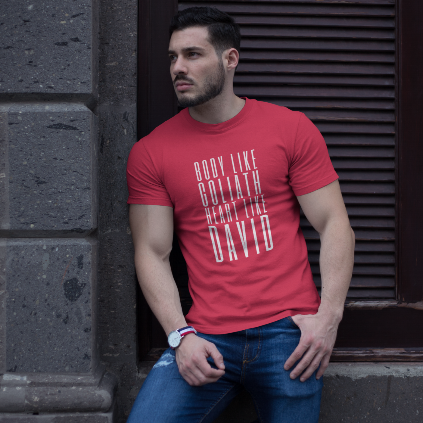 Christian-shirt-for-men-heart-like-david-shirt