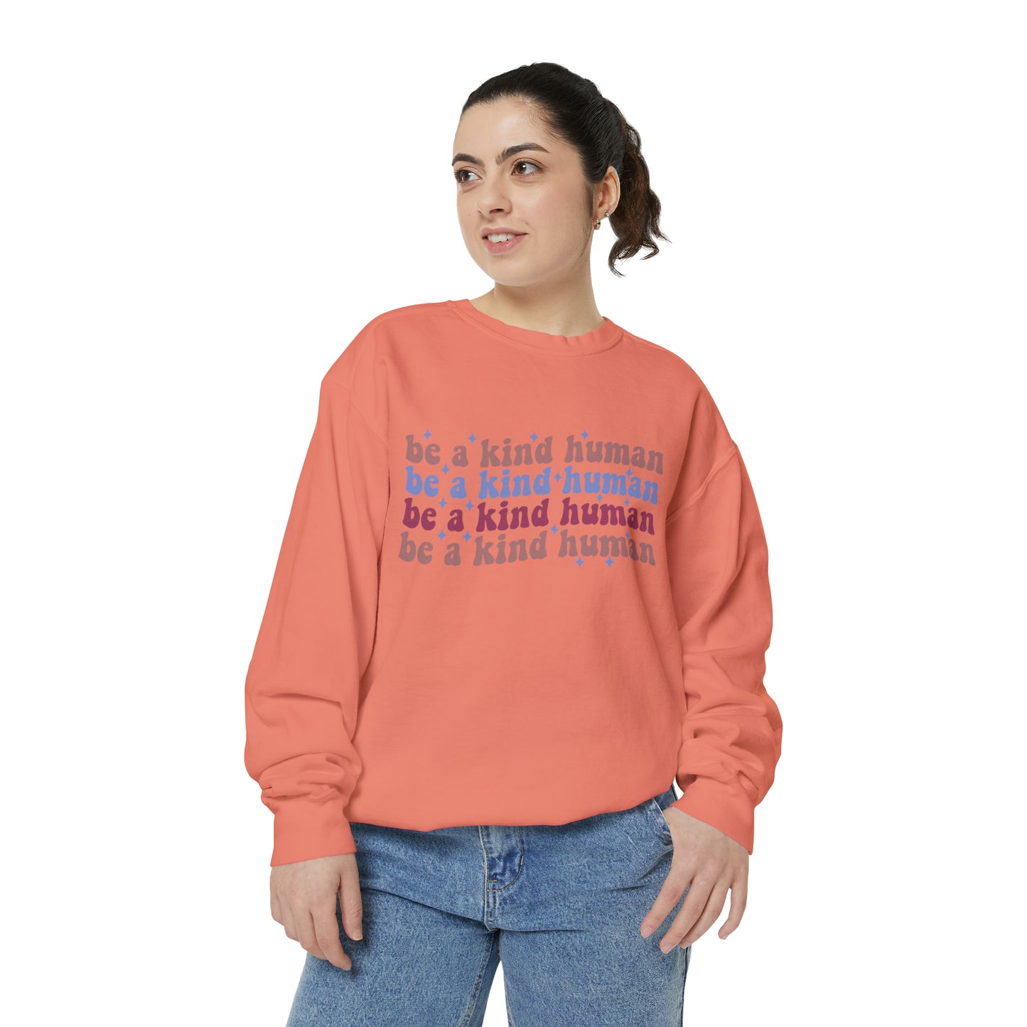 Be a kind Human Sweatshirt | Retro Sweatshirt