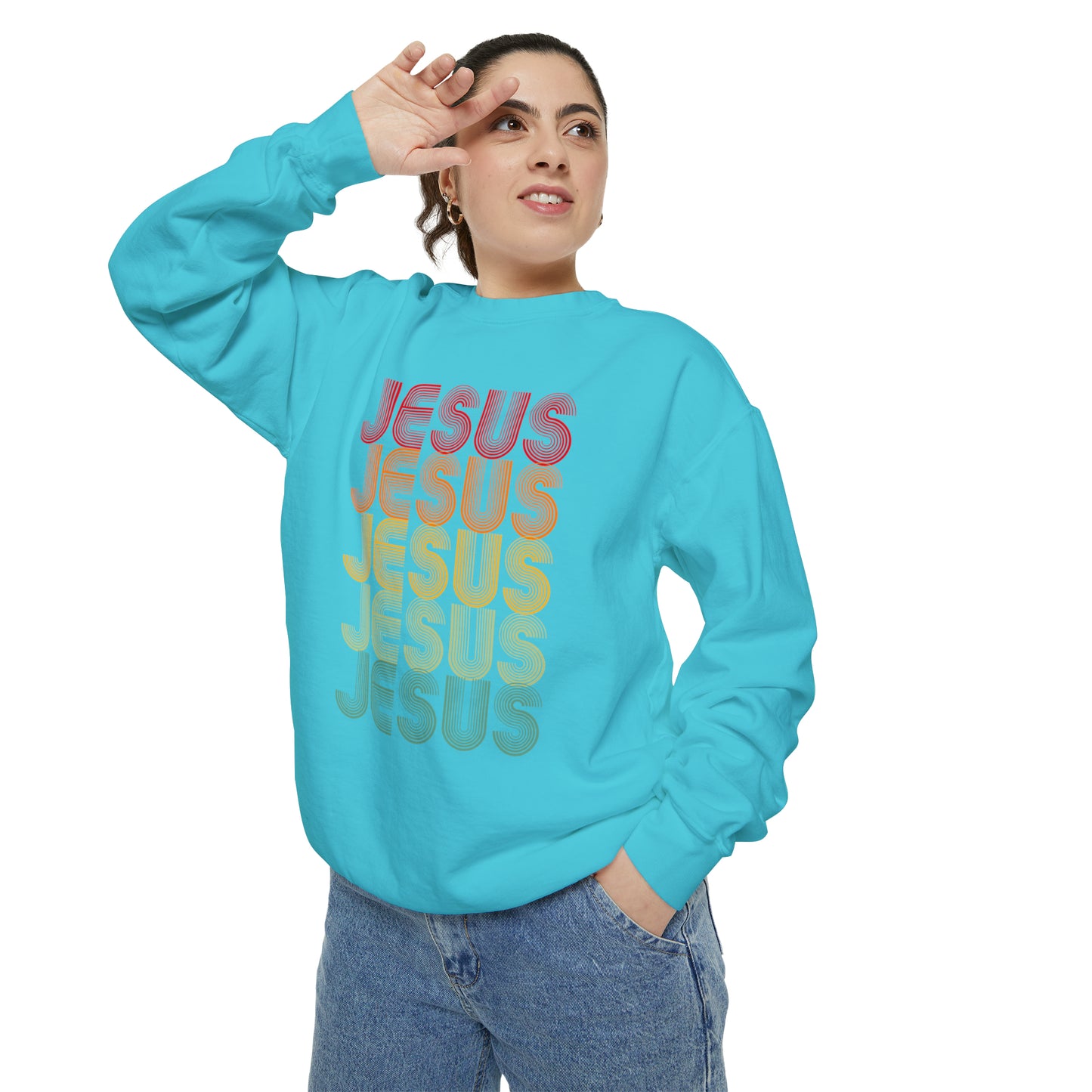 RETRO JESUS Sweatshirt