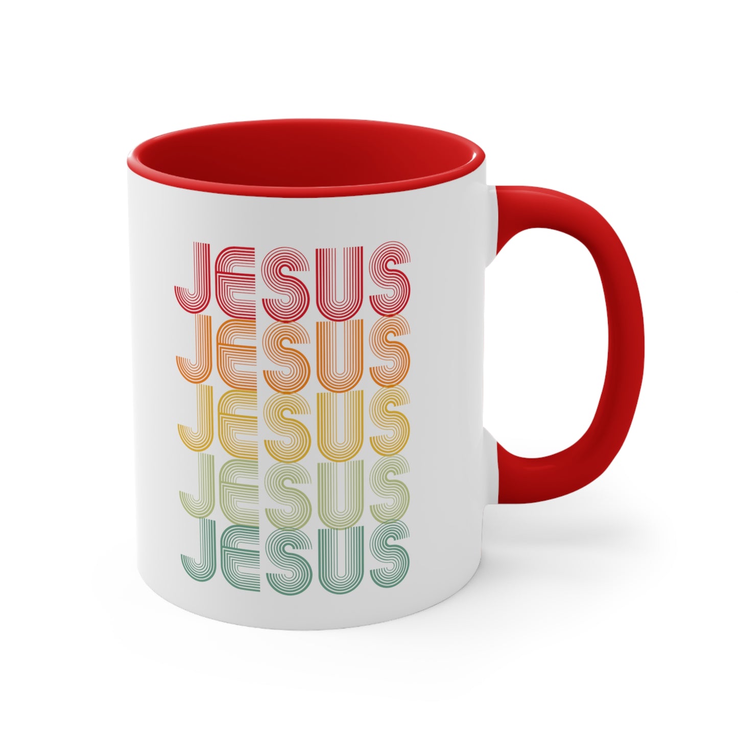 RETRO JESUS Boho Coffee Mug