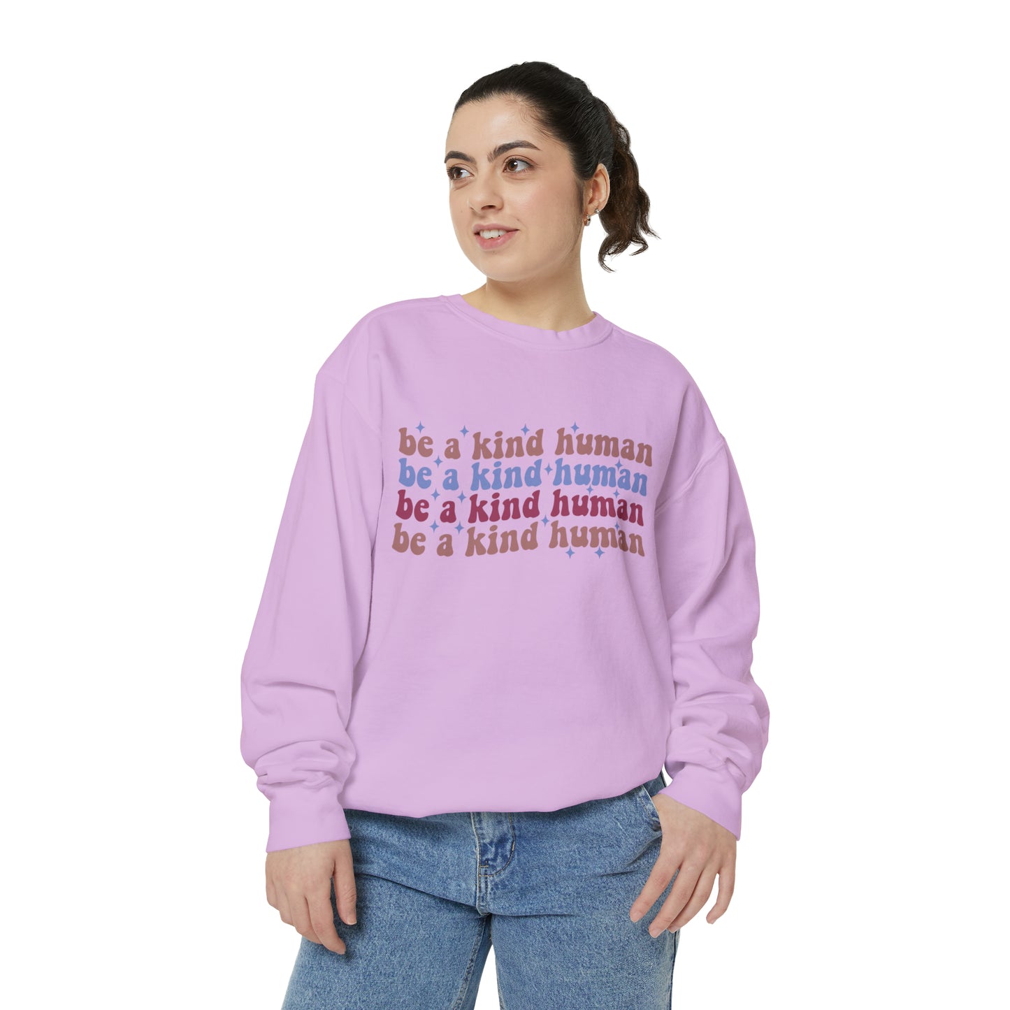 Be a kind Human Sweatshirt | Retro Sweatshirt