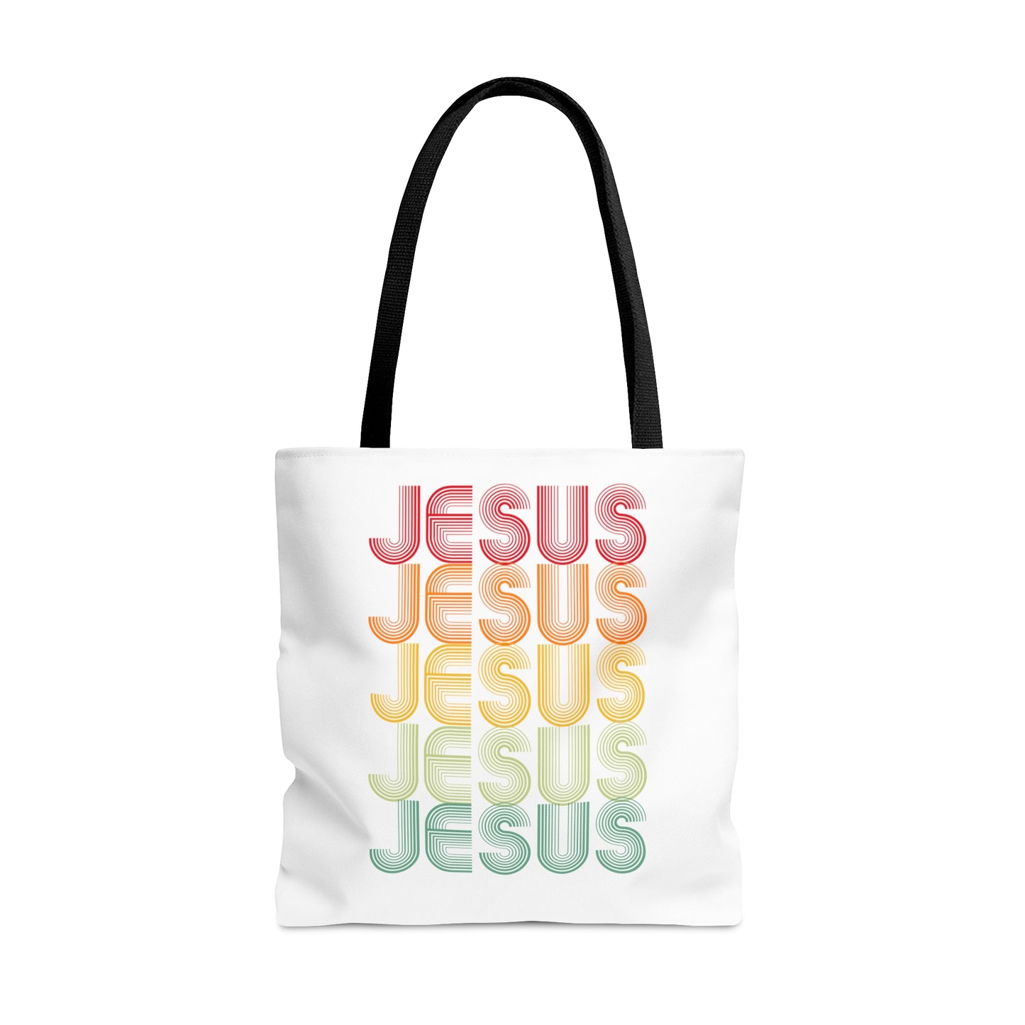 RETRO JESUS Large Tote Bag