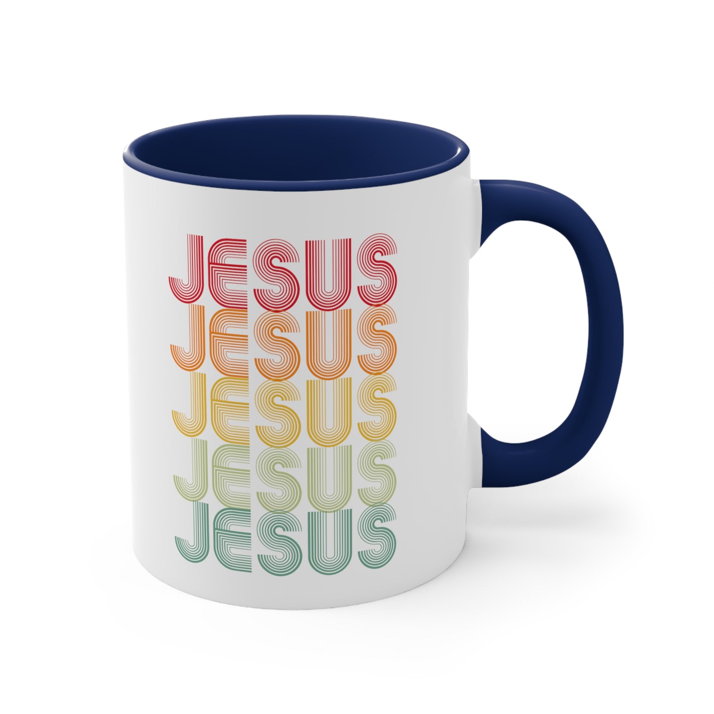 RETRO JESUS Boho Coffee Mug