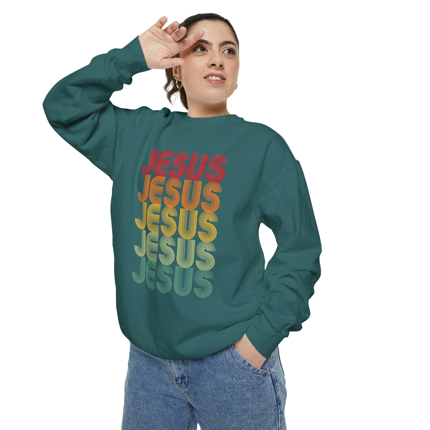 RETRO JESUS Sweatshirt