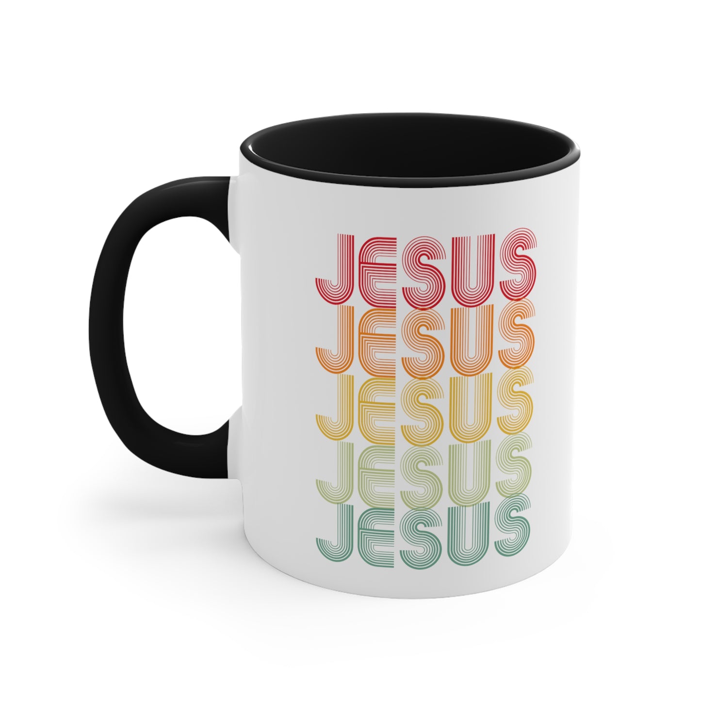 RETRO JESUS Boho Coffee Mug