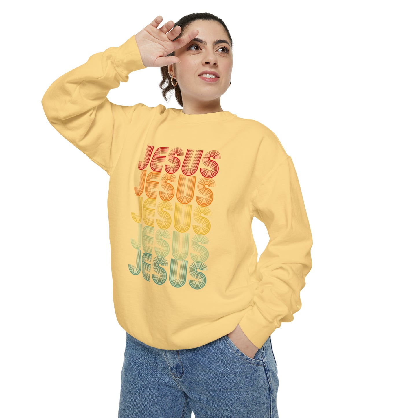 RETRO JESUS Sweatshirt