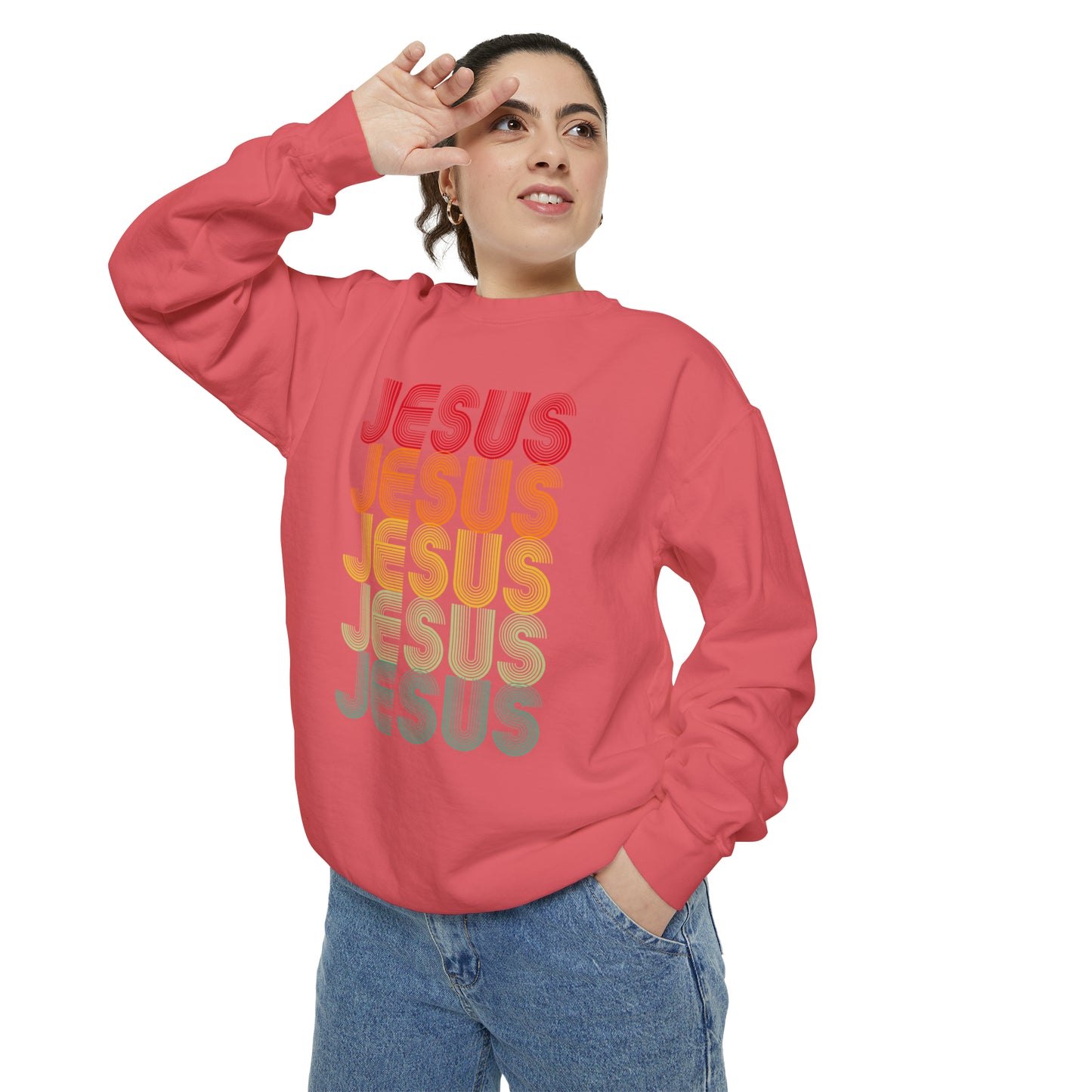 RETRO JESUS Sweatshirt