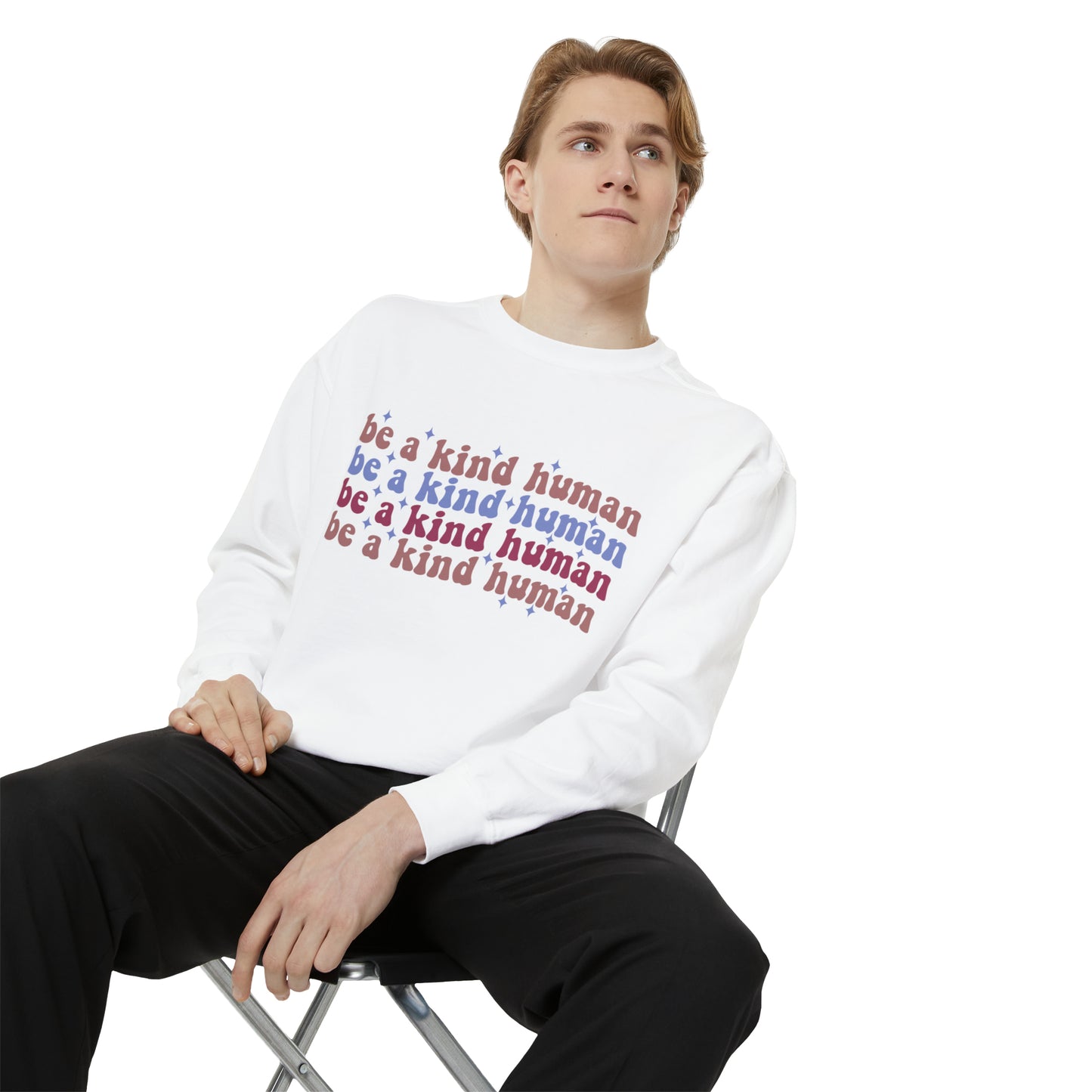 Be a kind Human Sweatshirt | Retro Sweatshirt