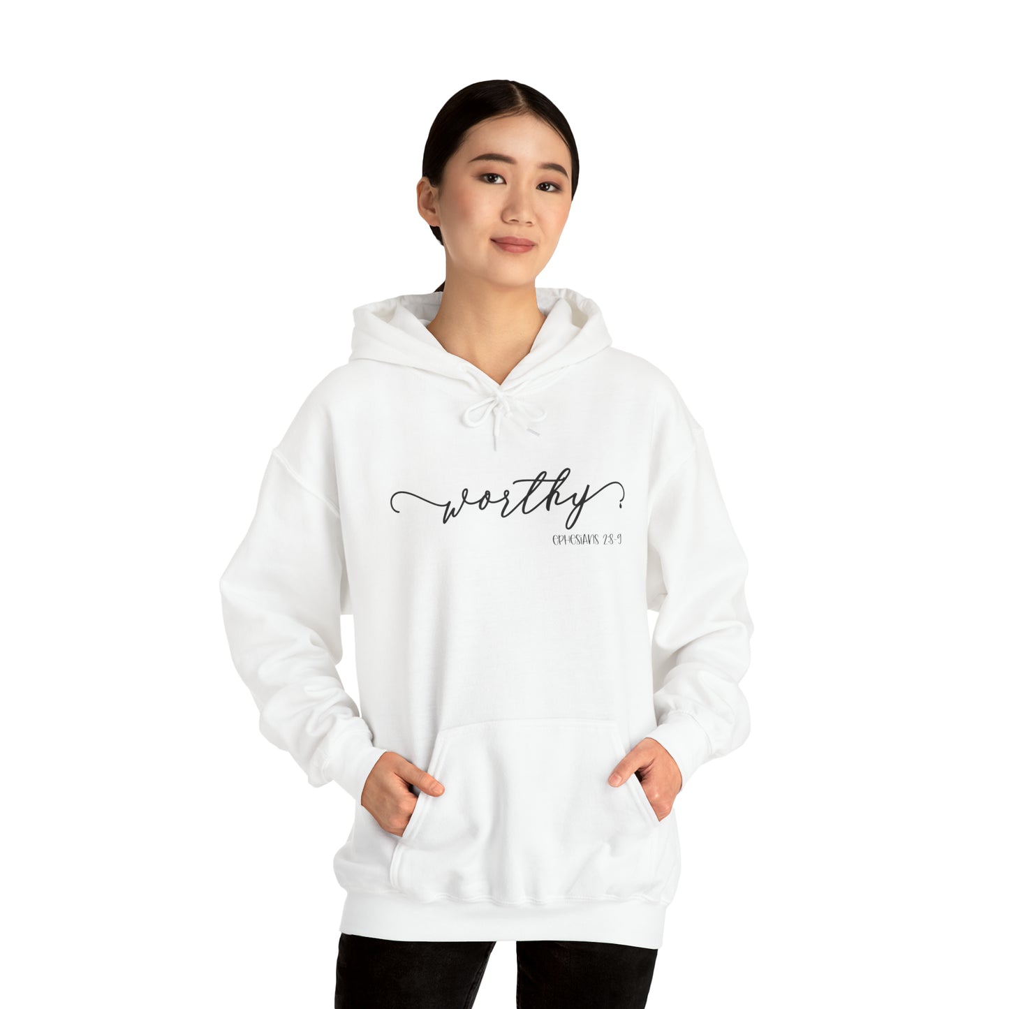 Worthy Hooded Sweatshirt | Christian Apparel