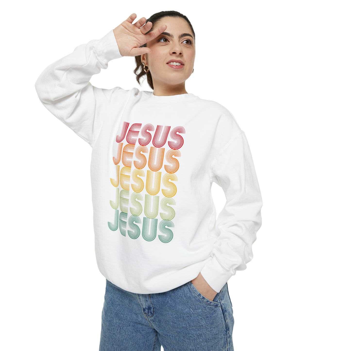 RETRO JESUS Sweatshirt