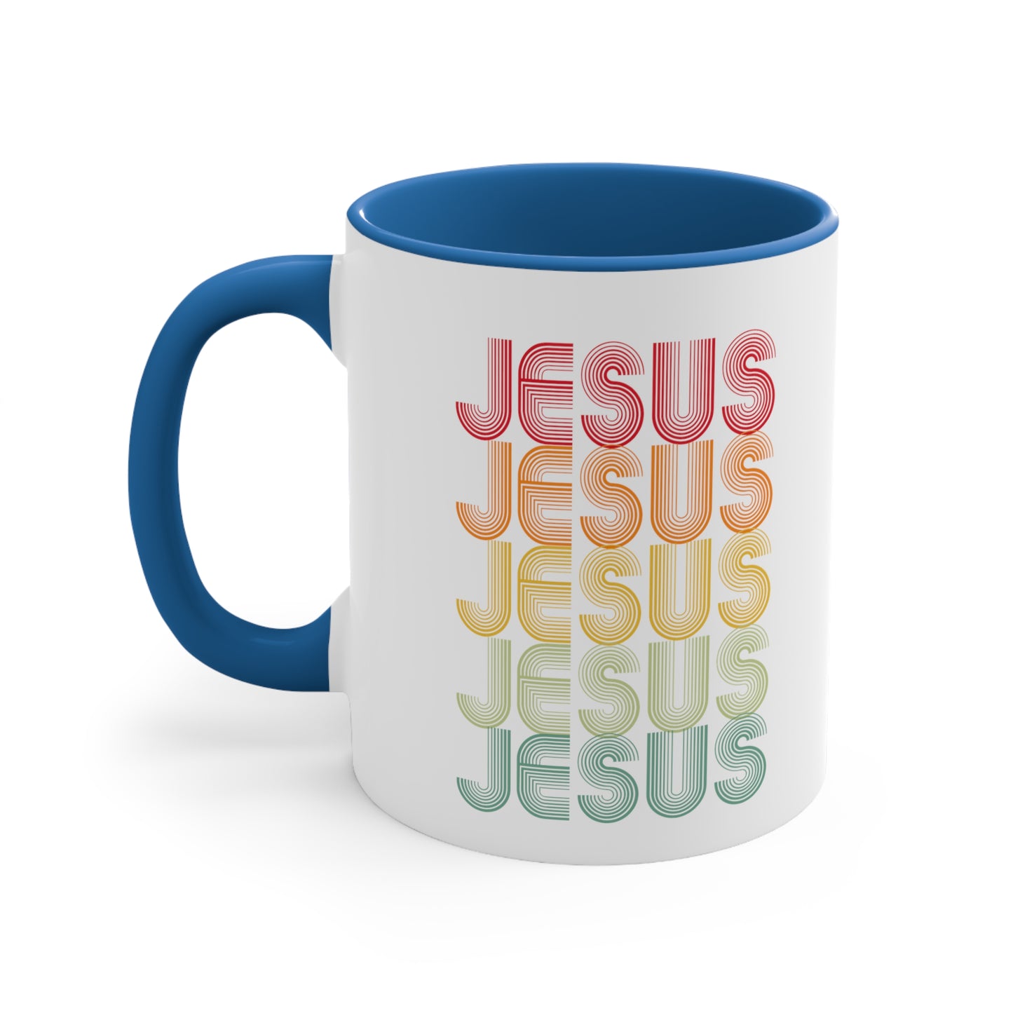 RETRO JESUS Boho Coffee Mug