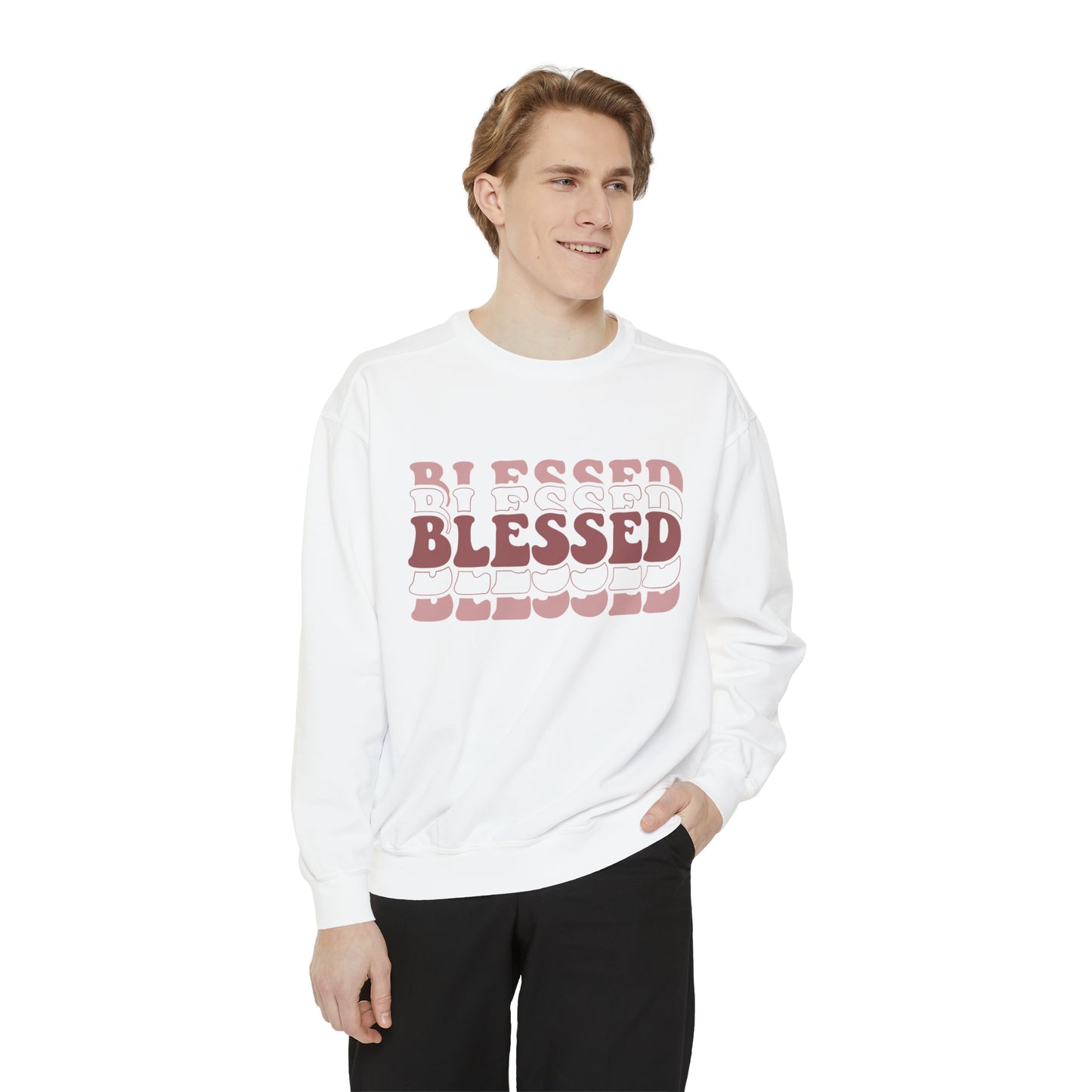 Blessed Boho Retro Inspired Sweatshirt | Blessed Sweatshirt